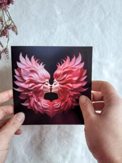 carte de vœux pour copines amoureuses