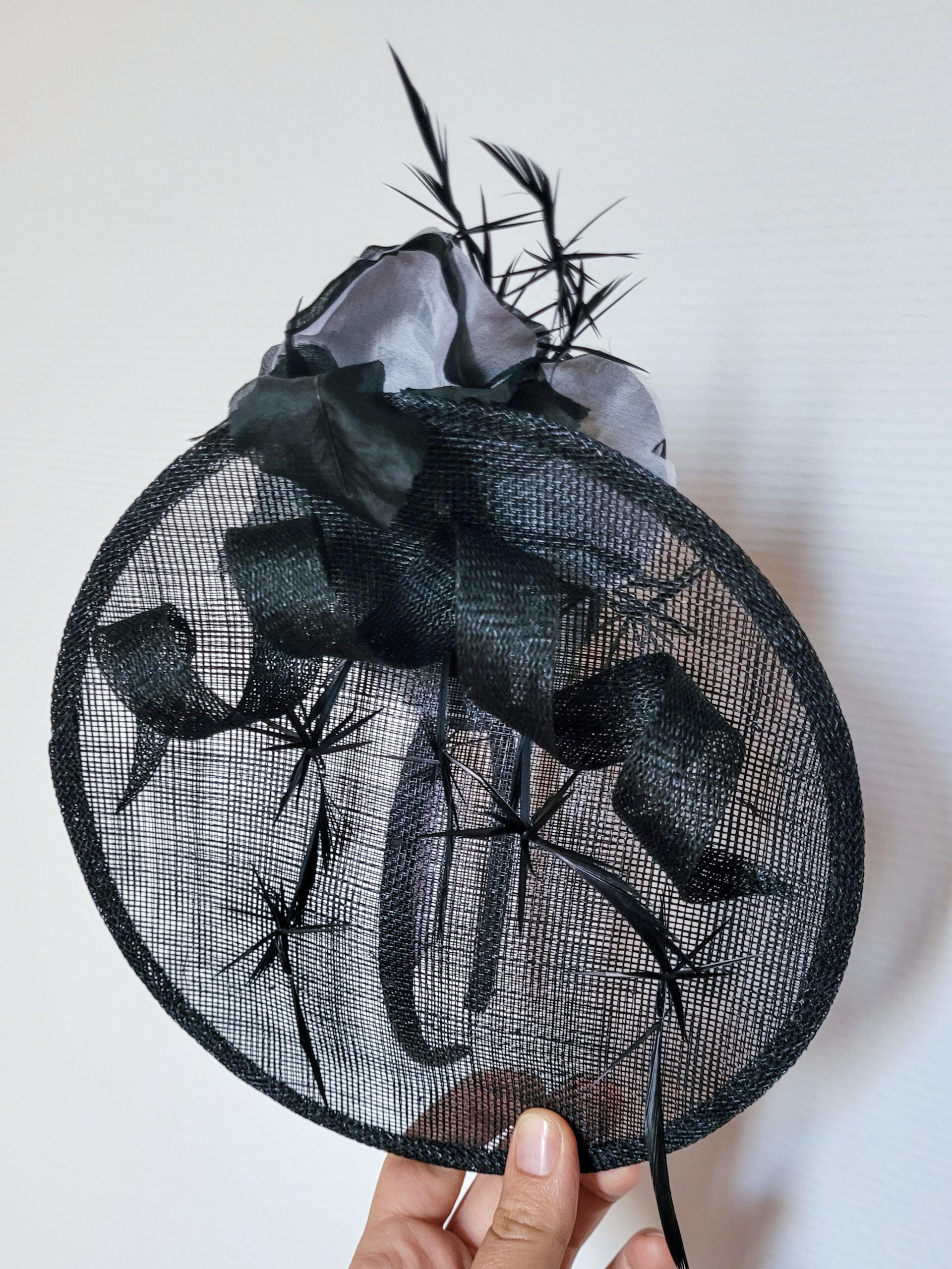 mini chapeau de cérémonie noir mini chapeau de cérémonie noir