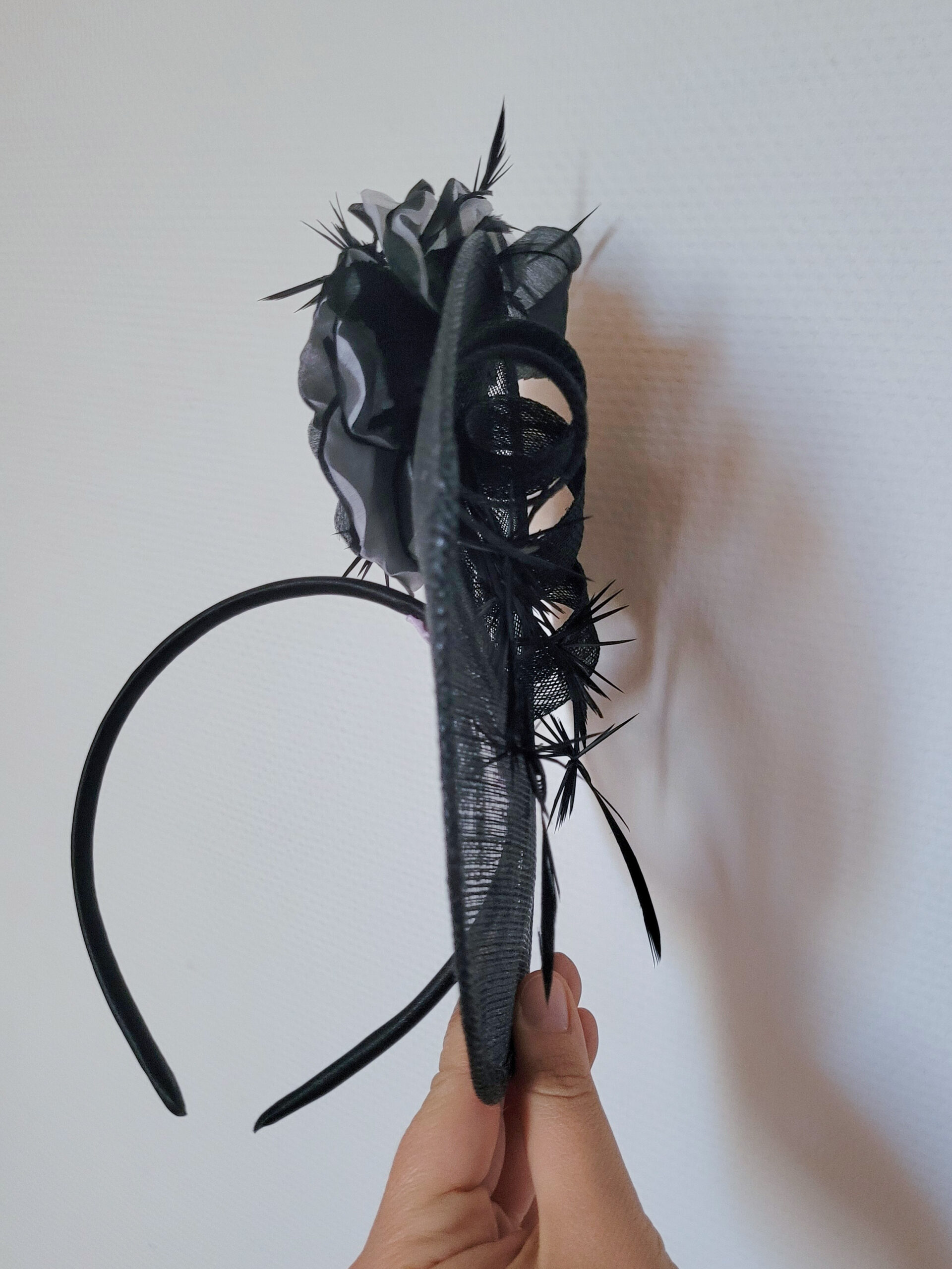 mini chapeau de cérémonie noir mini chapeau de cérémonie noir