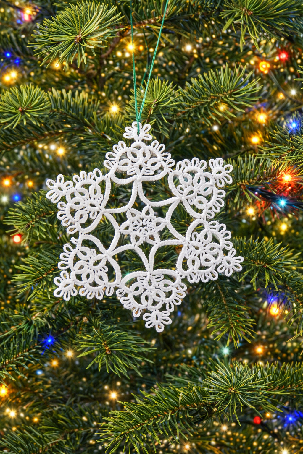 flocon de neige en dentelles #1 flocon de neige en dentelles #1