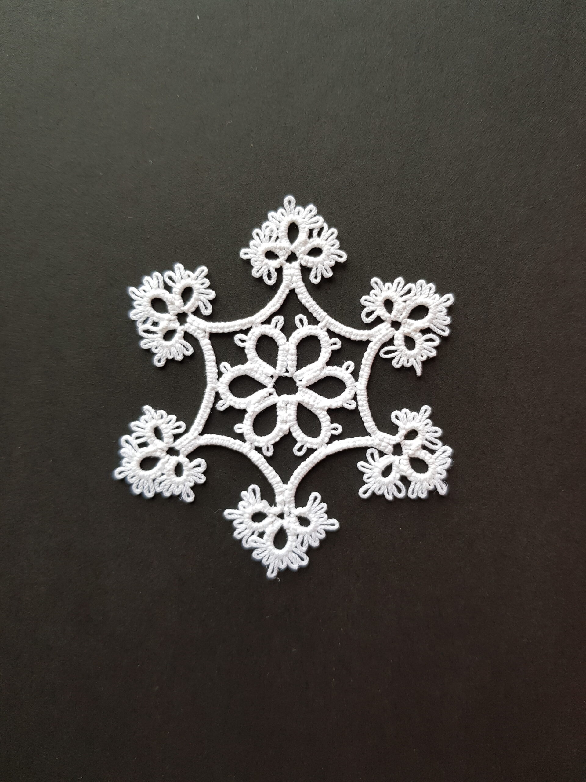 flocon de neige en dentelle #3 flocon de neige en dentelle #3