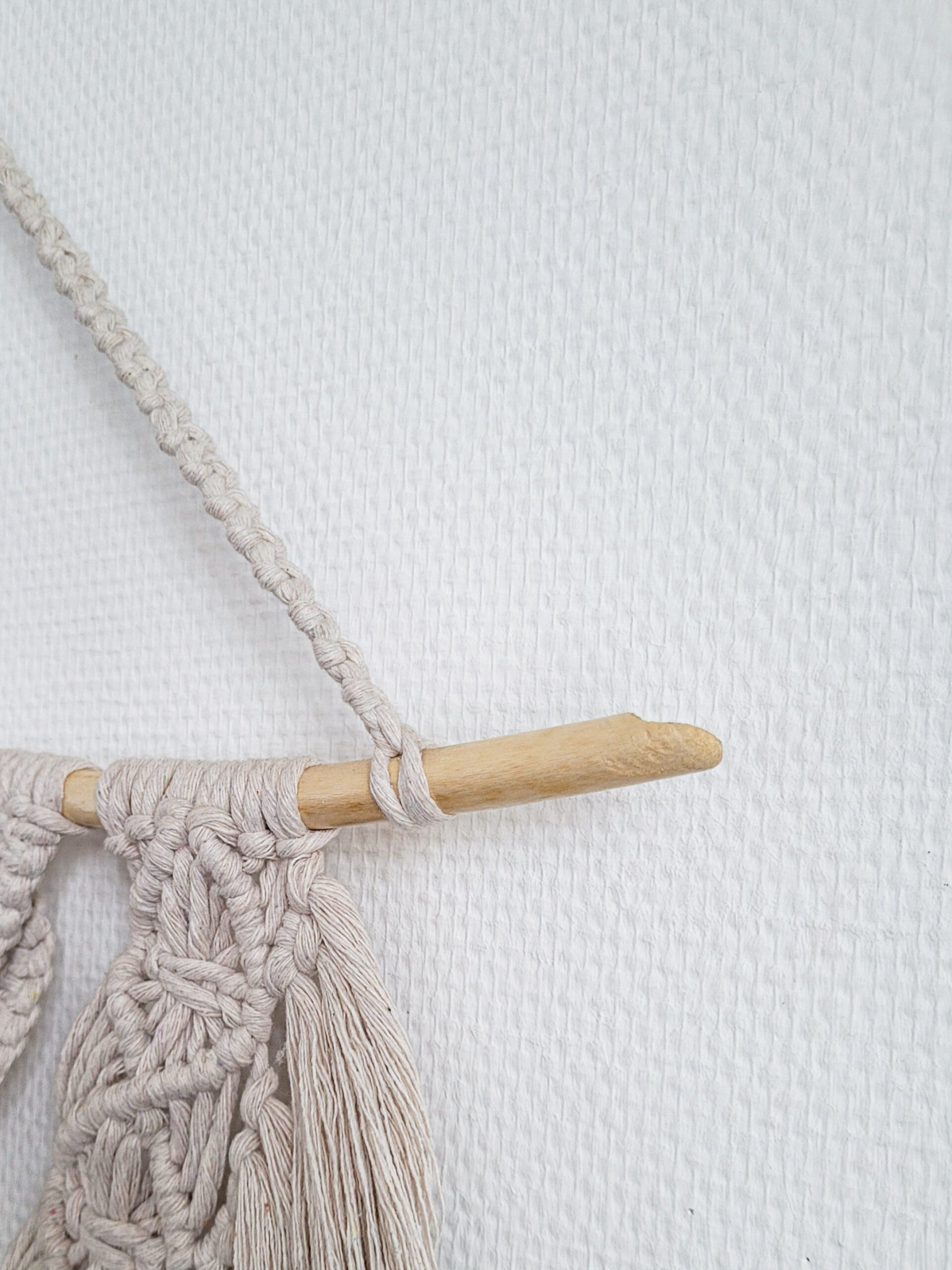 macrame suspension murale beige 7 macrame suspension murale beige 7